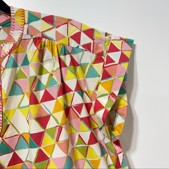 SALONI Printed Ashley B Shift Dress Size 2 in Multicolor - Picture 12 of 14